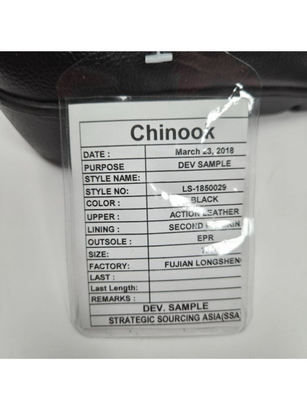 Chinook Women's Black Leather Slip-On Shoes US Size 7 NWT - Picture 8 of 8